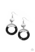 Load image into Gallery viewer, Paparazzi Jewelry Earrings ENTRADA at Your Own Risk - Black