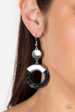 Load image into Gallery viewer, Paparazzi Jewelry Earrings ENTRADA at Your Own Risk - Black