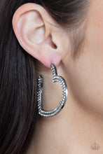 Load image into Gallery viewer, Paparazzi Jewelry Earrings AMORE to Love - Black