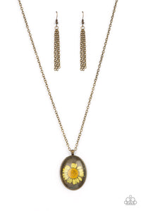 Paparazzi Jewelry Necklace Prairie Passion - Yellow