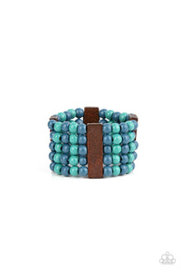 Paparazzi Jewelry Bracelet Island Soul - Blue