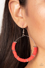 Load image into Gallery viewer, Paparazzi Jewelry Earrings Loudly Layered - Red
