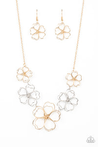 Paparazzi Jewelry Necklace Time to GROW - Gold