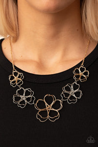 Paparazzi Jewelry Necklace Time to GROW - Gold