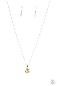 Paparazzi Jewelry Necklace Flower Patch Fabulous - Yellow