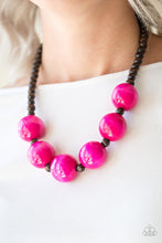 Load image into Gallery viewer, Paparazzi Jewerly Wooden Oh My Miami Pink