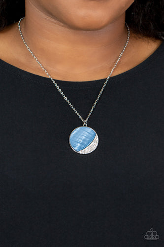 Paparazzi Jewelry Necklace Oceanic Eclipse - Blue