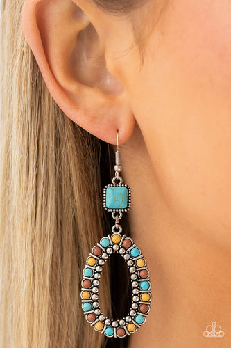 Paparazzi Jewelry Earrings Napa Valley Luxe - Multi