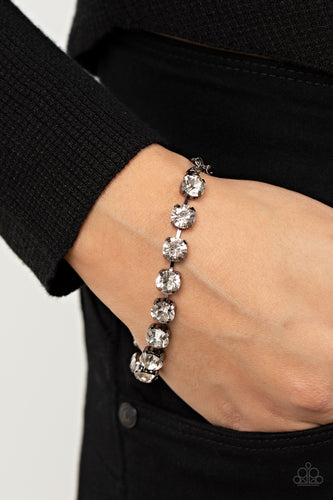 Paparazzi Jewelry Bracelet A-Lister Afterglow - Black