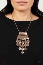 Load image into Gallery viewer, Paparazzi Jewelry Necklace Totem Trek - Gold