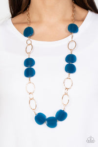 Paparazzi Jewelry Necklace Posh Promenade - Blue