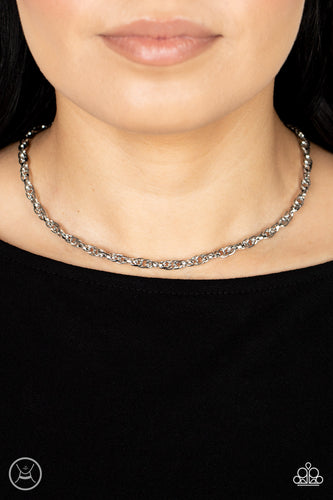 Paparazzi Jewelry Necklace Urban Underdog - Silver