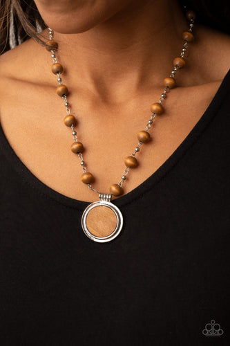 Paparazzi Jewelry Necklace Soulful Sunrise - Brown
