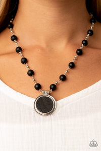 Paparazzi Jewelry Wooden Soulful Sunrise - Black