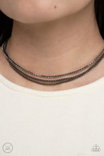 Load image into Gallery viewer, Paparazzi Jewelry Necklace Glitzy Gusto - Black