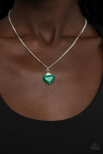 Load image into Gallery viewer, Paparazzi Jewelry Necklace Gracefully Gemstone - Green