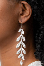 Load image into Gallery viewer, Paparazzi Jewelry Earrings Lead From the FROND - Silver