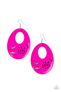 Paparazzi Jewelry Wooden Home TWEET Home - Pink