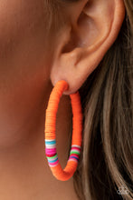 Load image into Gallery viewer, Paparazzi Jewelry Earrings Colorfully Contagious - Orange