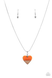 Paparazzi Jewelry Necklace You Complete Me - Orange