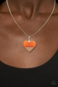 Paparazzi Jewelry Necklace You Complete Me - Orange