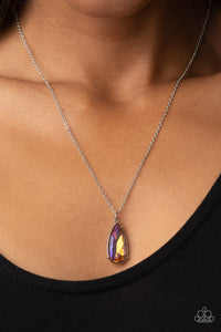Paparazzi Jewelry Necklace Interstellar Royal - Multi