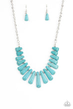 Load image into Gallery viewer, Paparazzi Jewelry Necklace Mojave Empress - Blue