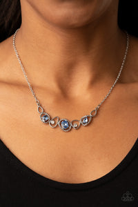 Paparazzi Jewelry Necklace Celestial Cadence - Blue