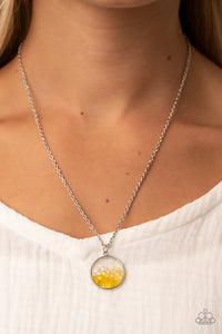 Paparazzi Jewelry Necklace Completely Crushed - Yellow