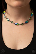 Load image into Gallery viewer, Paparazzi Jewelry Necklace Prismatic Reinforcements - Green