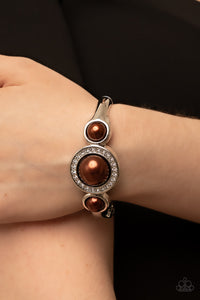 Paparazzi Jewelry Bracelet Debutante Daydream - Brown