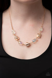 Paparazzi Jewelry Necklace Inspirational Iridescence - Rose Gold