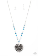 Load image into Gallery viewer, Paparazzi Jewelry Necklace Doting Devotion - Blue