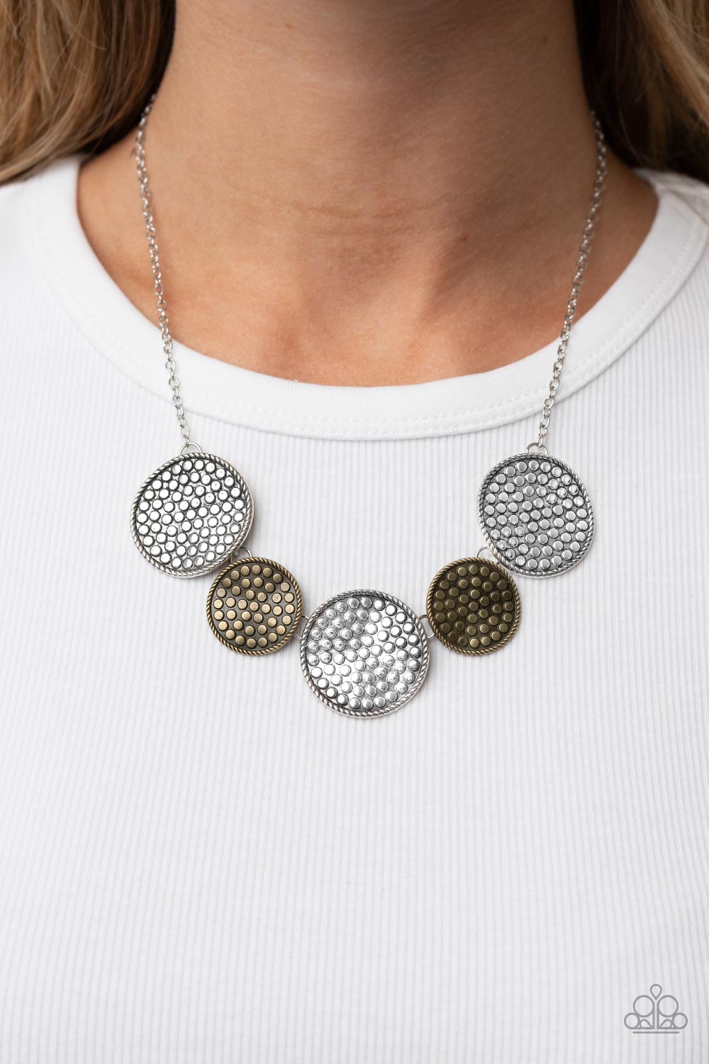 Paparazzi Jewelry Necklace Self DISC-overy - Multi