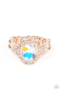 Paparazzi Jewelry Ring Dazzling I Dos - Rose Gold