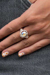 Paparazzi Jewelry Ring Dazzling I Dos - Rose Gold