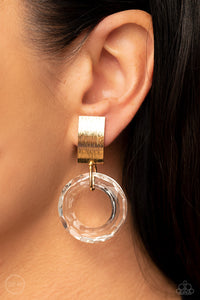 Paparazzi Jewelry Earrings Clear Out! - Gold