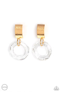 Paparazzi Jewelry Earrings Clear Out! - Gold