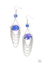 Load image into Gallery viewer, Paparazzi Jewelry Earrings Ethereally Extravagant - Blue