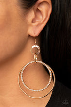Load image into Gallery viewer, Paparazzi Jewelry Earrings Haute Hysteria - Gold