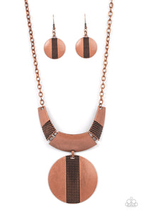 Paparazzi Jewelry Necklace Metallic Enchantress - Copper