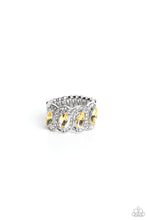 Load image into Gallery viewer, Paparazzi Jewelry Ring Staggering Sparkle - Yellow