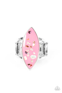 Paparazzi Jewelry Necklace Ring Oceanic Odyssey - Pink