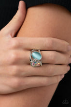 Load image into Gallery viewer, Paparazzi Jewely Ring SELFIE-Indulgence - Blue