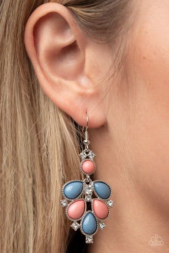 Paparazzi Jewerly Earrings Transcendental Teardrops - Multi