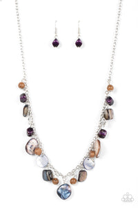 Paparazzi Jewelry Necklace Caribbean Charisma - Purple