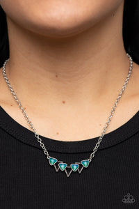 Paparazzi Jewelry Necklace Pyramid Prowl - Multi