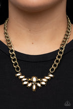 Load image into Gallery viewer, Paparazzi Jewelry Necklace Come at Me - Brass