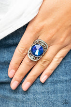 Load image into Gallery viewer, Paparazzi Jewelry Ring Galactic Garden - Blue