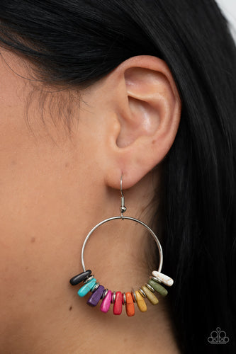 Paparazzi Jewelry Earrings Earthy Ensemble3 - Multi